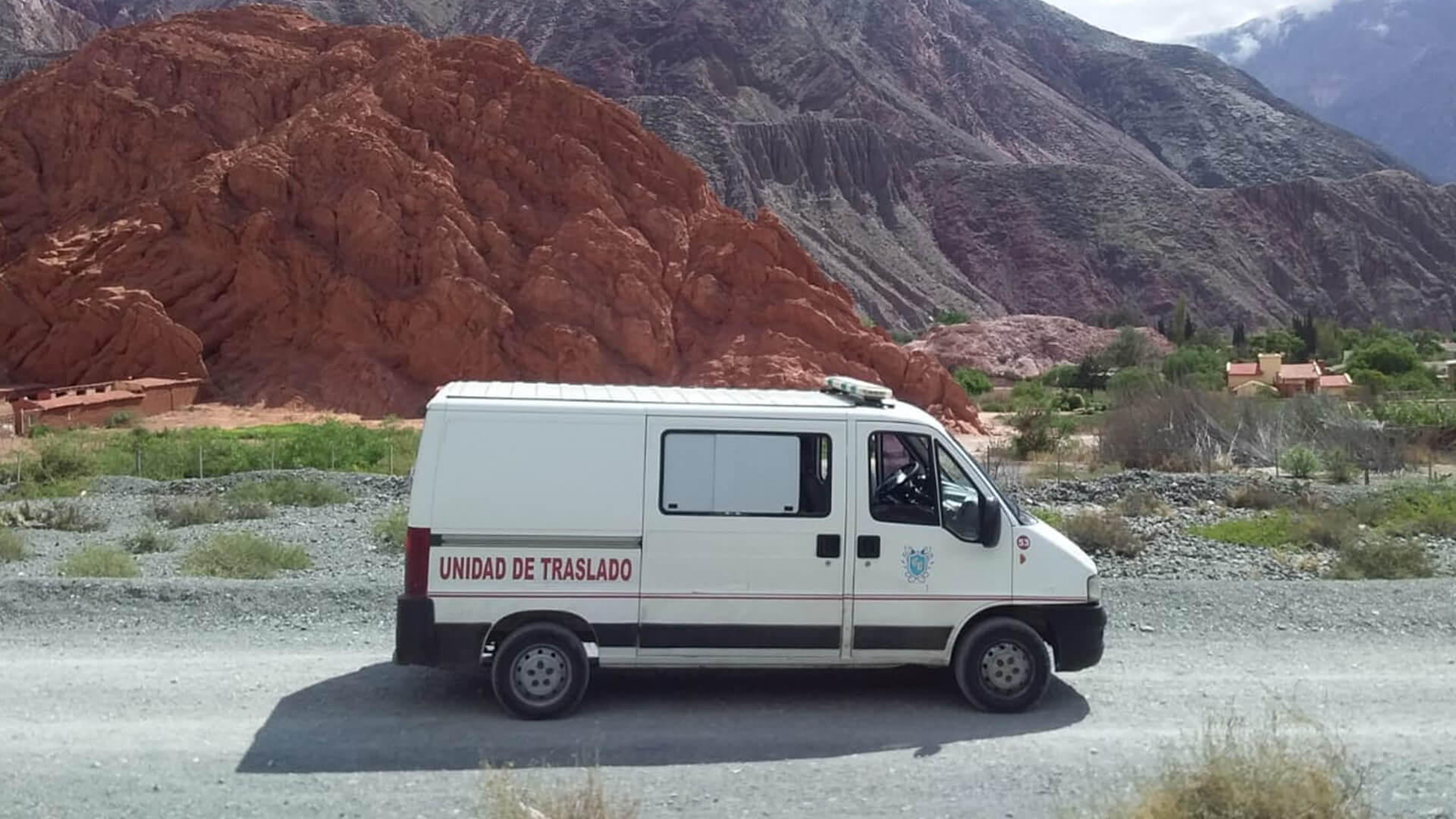 Van en ruta